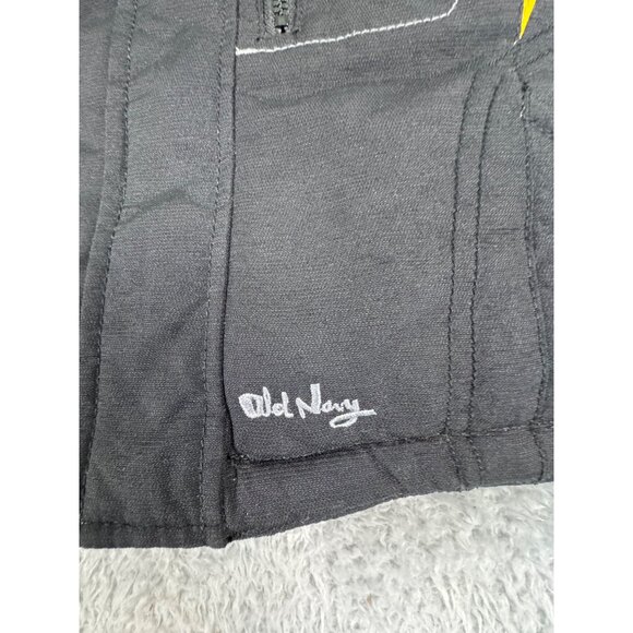 Old Navy Black Yellow Gray Hooded Winter Coat For Infant/Baby 6-12 Months - Picture 4 of 14